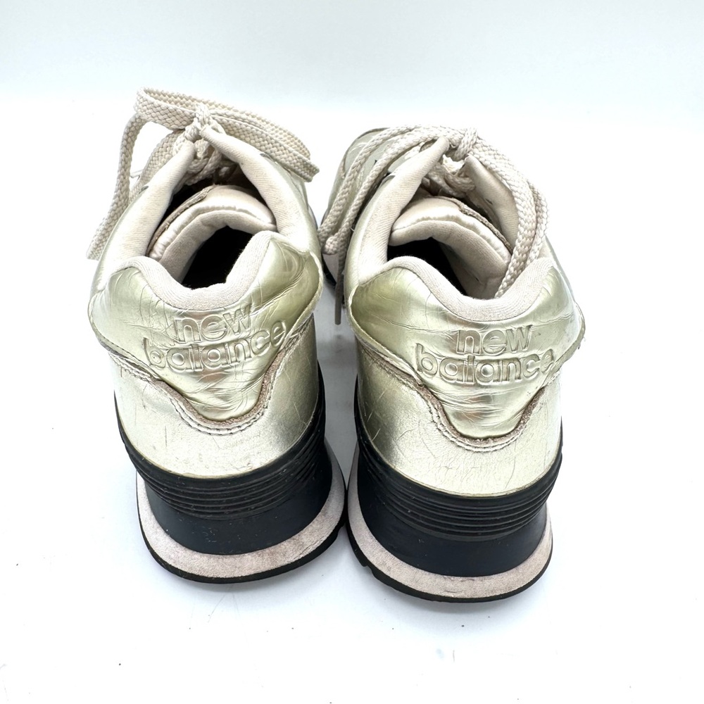 New Balance silver/gold and Black Sneakers - Picture 4 of 7